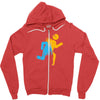 Portal Man Zipper Hoodie