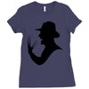 freddy krueger Ladies Fitted T-Shirt