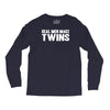 real men make twins Long Sleeve Shirts