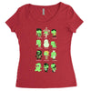 Funny Cthulhu T Shirts Women's Triblend Scoop T-shirt