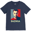 bazinga poster, ideal birthday gift or present V-Neck Tee