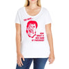 ted says trending Ladies Curvy T-Shirt