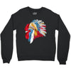 chief many feathers Crewneck Sweatshirt