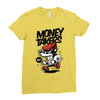 money takers Ladies Fitted T-Shirt