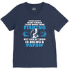 Fishing Papaw V-Neck Tee