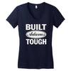 built adams tough Women's V-Neck T-Shirt