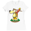banjer &amp; kazooper Ladies Fitted T-Shirt