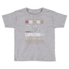santa capricorn christmas ugly t shirts Toddler T-shirt