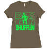everyday im shufflin lmfao party rock shuffling Ladies Fitted T-Shirt