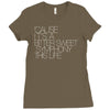 the verve bitter sweet symphony Ladies Fitted T-Shirt