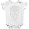 minimalist reaper mask Baby Onesie