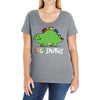 legosaurus Ladies Curvy T-Shirt
