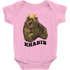 bear khabib Baby Bodysuit