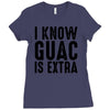 i know guac is extra Ladies Fitted T-Shirt