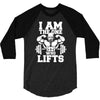 i am the one who lifts 3/4 Sleeve Shirt