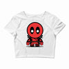 deadpool Crop Top