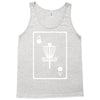 disc golf ace card target chains frisbee basket Tank Top