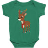 christmas deer Baby Bodysuit