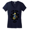 atomic bomb baby Women's V-Neck T-Shirt