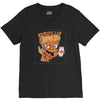 pizzaa monster V-Neck Tee