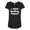i found this humerus Maternity Scoop Neck T-shirt