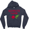 schrute farm Zipper Hoodie