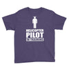 helicopter pilot in training Youth Tee