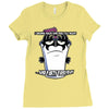 master shake demon Ladies Fitted T-Shirt