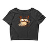 hot chocolate time! Crop Top