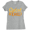 quest &amp; chill Ladies Fitted T-Shirt
