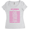 Joy Division Unknown Pleasures Women's Triblend Scoop T-shirt