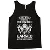 The Title Firefighter Not Earned From Fancy Degree Tank Top