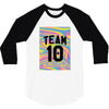 Holographic Team 10 3/4 Sleeve Shirt