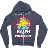 ralph for prez Zipper Hoodie