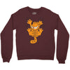 garfield scratching, ideal gift or birthday present funny Crewneck Sweatshirt