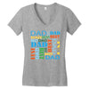 best dad Women's V-Neck T-Shirt