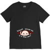 May Peeking Out Asian Baby Boy V-Neck Tee