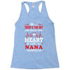 There's This Boy Who Stole My Heart He Calls Me Nana Racerback Tank