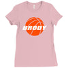 boy basketball Ladies Fitted T-Shirt
