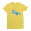 beware of cerberus Ladies Fitted T-Shirt