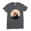 vinly record Ladies Fitted T-Shirt