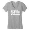 bernie for the future Women's V-Neck T-Shirt