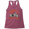 motorcycles born to ride Racerback Tank