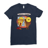 posh pizza (colab with rpadame) Ladies Fitted T-Shirt