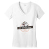 we want ice cream Women's V-Neck T-Shirt