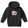 new i love house Youth Hoodie