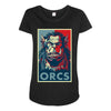for the orcs Maternity Scoop Neck T-shirt