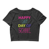 happy laft day of school Crop Top