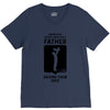 Having Kids Doesn't Make You a Father Raising Them Does V-Neck Tee