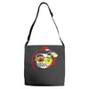 bert and ernie sesame street characters have had it with maggie thatch Adjustable Strap Totes